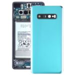 Tapa Trasera de Batería para Samsung Galaxy S10+ con Lente de Cámara (Verde)