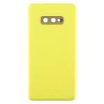 Tapa Trasera de Batería con Lente de Cámara para Samsung Galaxy S10e (Amarillo) - Imagen 2