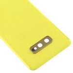 Tapa Trasera de Batería con Lente de Cámara para Samsung Galaxy S10e (Amarillo) - Imagen 4