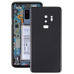 Tapa Trasera de Batería para Samsung Galaxy S9+ con Lente de Cámara (Negro)