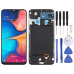 Pantalla Completa Original Super AMOLED para Samsung Galaxy A20 con Marco