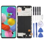 Pantalla Completa Original Super AMOLED con Marco para Samsung Galaxy A51 4G SM-A515