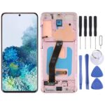 Pantalla Completa Original AMOLED + Marco para Samsung Galaxy S20 4G SM-G980