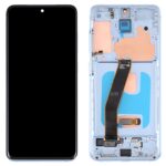 Pantalla Completa Original AMOLED para Samsung Galaxy S20 SM-G980 con Marco (Azul) - Imagen 2