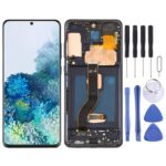 Pantalla Original AMOLED para Samsung Galaxy S20+ 4G con Marco (Negro)