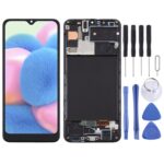 Pantalla TFT Completa para Samsung Galaxy A30s con Marco (Negro)