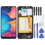Pantalla TFT Completa para Samsung Galaxy A20e con Marco (Negro)