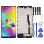 Pantalla TFT Completa para Samsung Galaxy M20 con Marco (Negro)