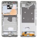 Marco Medio Bisel con Teclas Laterales para Samsung Galaxy S20 Ultra (Plata)