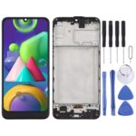 Pantalla TFT Completa para Samsung Galaxy M21 / SM-M215 con Marco (Negro)