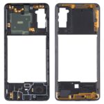 Placa de Bisel de Marco Medio para Samsung Galaxy A41 (Negro)