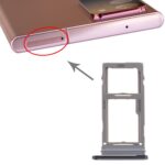 Bandeja de Tarjeta SIM y Micro SD para Samsung Galaxy Note 20 Ultra (Plata)