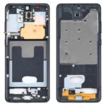 Placa de Bisel de Marco Medio para Samsung Galaxy S20+ 5G SM-G986B (Negro)