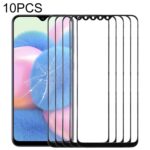 Lente de Cristal Exterior Pantalla para Samsung Galaxy A30s (Negro) (10 Piezas)