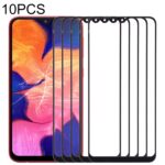 Lente de Cristal Exterior para Samsung Galaxy A10 - (10 Piezas) Pantalla Frontal (Negro)