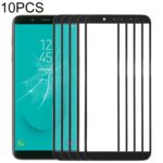 Lentes de Cristal Exterior Pantalla para Samsung Galaxy J6 J600F / DS J600G / DS (Negro)