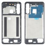 Placa de Bisel de Marco Medio para Samsung Galaxy A21 SM-A215 (Negro)