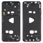 Placa de Bisel de Marco Medio para Samsung Galaxy A90 5G SM-A908B (Negro)