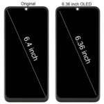 Pantalla Completa OLED para Samsung Galaxy M21 SM-M215 con Marco (Negro) - Imagen 2