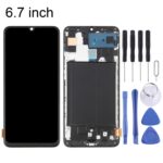 Pantalla Completa OLED para Samsung Galaxy A70 SM-A705 con Marco (6.7 pulgadas) (Negro) - Imagen 2
