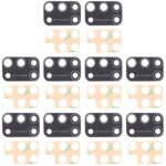 Lente de Cámara Trasera de (10 Piezas) para Samsung Galaxy M31 / M31 Prime (Negro)