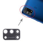 Lente de Cámara Trasera de (10 Piezas) para Samsung Galaxy M31 / M31 Prime (Negro) - Imagen 4