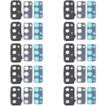 Cubierta de Lente de Cámara para Samsung Galaxy S20 FE 5G SM-G781 (10 Piezas) (Negro)