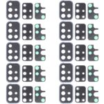 Cubierta de Lente de Cámara para Samsung Galaxy A71 5G SM-A716 (10 Piezas) (Negro)
