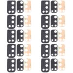 Cubierta de Lente de Cámara para Samsung Galaxy M21 SM-M215 (10 Piezas) (Negro)