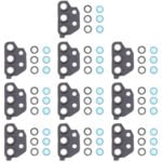 Cubierta de Lente de Cámara para Samsung Galaxy A32 5G SM-A326 (Negro) (10 Piezas)