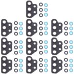 Cubierta de Lente de Cámara para Samsung Galaxy A32 SM-A325 (10 Piezas) (Negro)