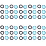Lente de Cámara Trasera para Samsung Galaxy A32 SM-A325 Paquete de (10 Piezas)