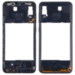 Marco Medio Bisel Placa para Samsung Galaxy A20 (Negro)