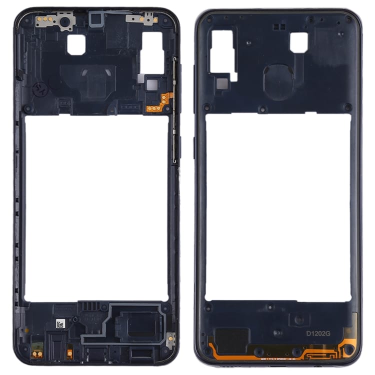 SPA2982B-2.jpg Marco Medio Bisel Placa para Samsung Galaxy A20 (Negro) - Imagen 1