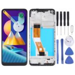 Pantalla Completa para Samsung Galaxy M11 SM-M115 con Marco (Negro)