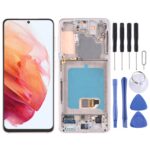 Pantalla Completa Original Super AMOLED con Marco para Samsung Galaxy S21 4G/5G SM-G990 / G991