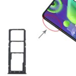 Bandeja de Tarjeta SIM y Micro SD para Samsung Galaxy M21 SM-M215 (Negro) - Imagen 4