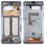 Placa de Bisel de Marco Medio con Teclas Laterales para Samsung Galaxy S10 5G (Gris)