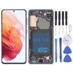 Pantalla Completa OLED para Samsung Galaxy S21 5G SM-G991B con Marco (Negro)