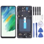 Pantalla TFT Completa para Samsung Galaxy S21 FE 5G SM-G990B con Marco (Negro)