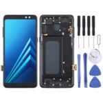 Pantalla Completa para Samsung Galaxy A8 / A5 SM-A530 con Marco (Negro)