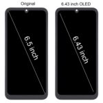 Pantalla Completa OLED 6.43" para Samsung Galaxy A25 SM-A256B con Marco (Negro) - Imagen 2