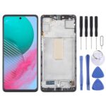 Pantalla Completa OLED con Marco para Samsung Galaxy M54 SM-M546B (Negro)