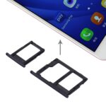 Bandeja de Tarjeta SIM y Micro SD para Samsung Galaxy J5 Prime / G570 y J7 Prime / G610 (Negro)