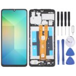Pantalla Completa para Samsung Galaxy A06 SM-A065F con Marco (Negro)