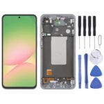 Pantalla Completa OLED 6,67 Pulgadas con Marco (Gris) para Samsung Galaxy A56 SM-A566B