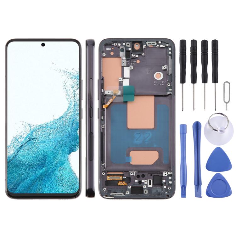 SPA4613B-2.jpg Pantalla Completa TFT con Marco para Samsung Galaxy S22 SM-S901B - Imagen 1