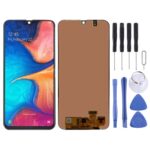 Pantalla Completa Original Super AMOLED para Samsung Galaxy A20 (Negro)