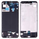 Carcasa Frontal Marco LCD para Samsung Galaxy A50 Placa Biselada (Negro)