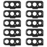 Cubierta de Lente de Cámara para Samsung Galaxy A7 A750F / DS (10 Piezas) (Negro)